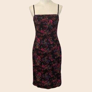 Vintage Floral 90's Slip Style Dress Size 3